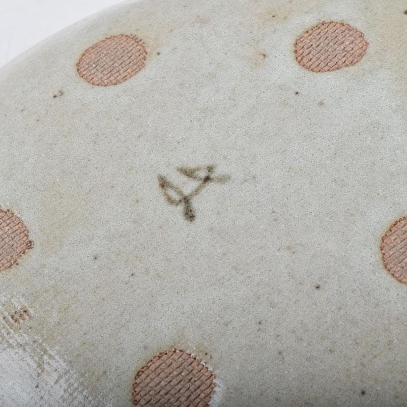 和食器　茶懐石　幸兵衛窯　加藤幸兵衛作　絵変　銘々皿　五客　共箱　V　9036