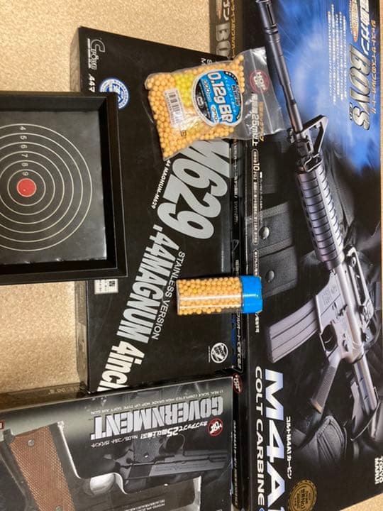 エアガン 10禁       3丁 プラス 的