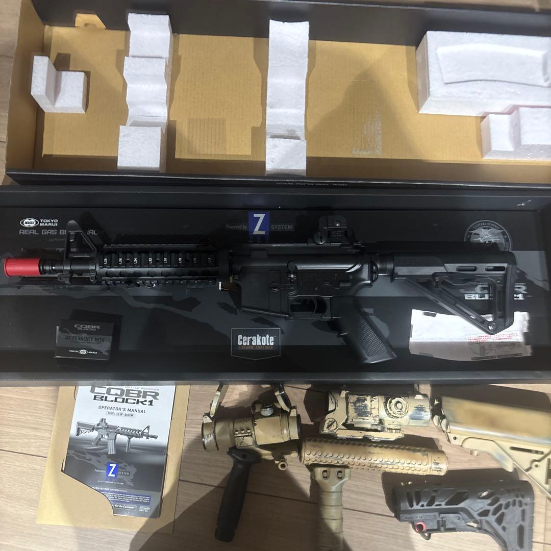 (期間限定おまけ付き)東京マルイ　cqb-r block1 ガスブロ　GBB