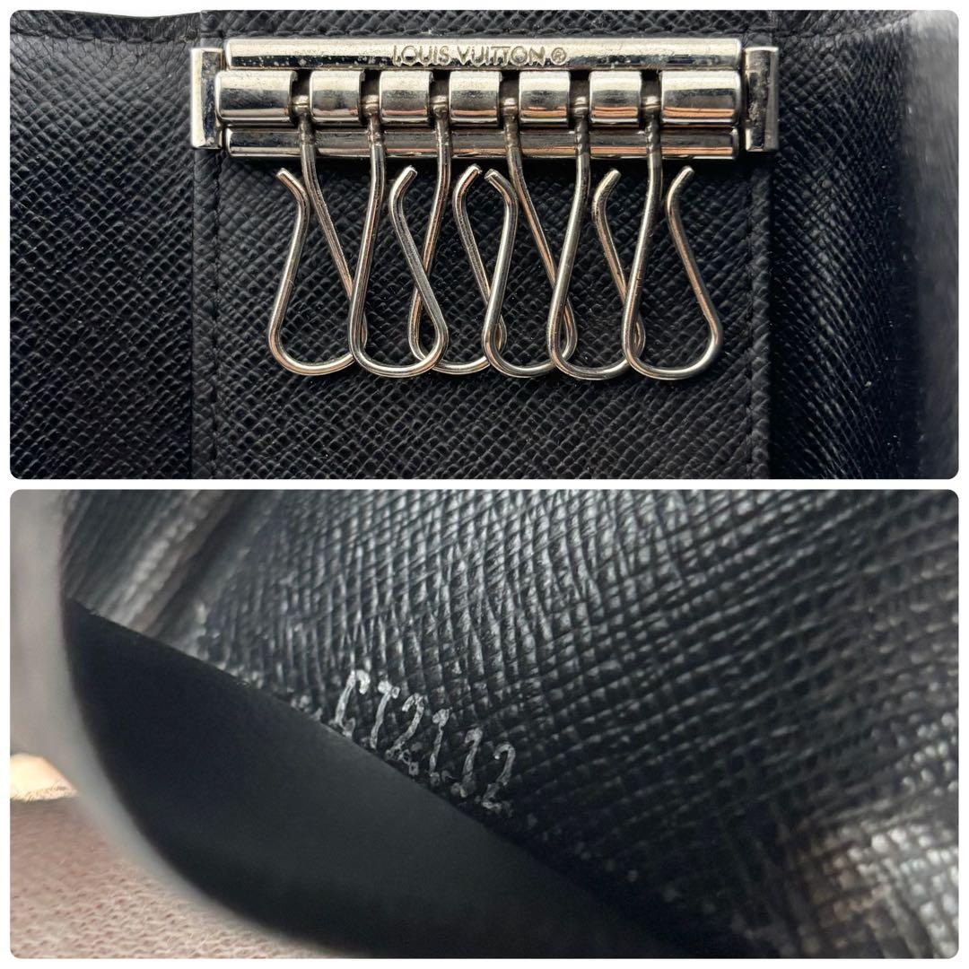 超美品✨ルイヴィトン ダミエ グラフィット ミュルティクレ6 キーケース6 連