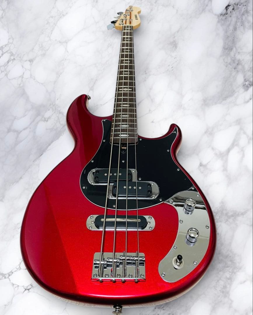 （新品同様）YAMAHA BB424X エレキベース レッドメタリック色