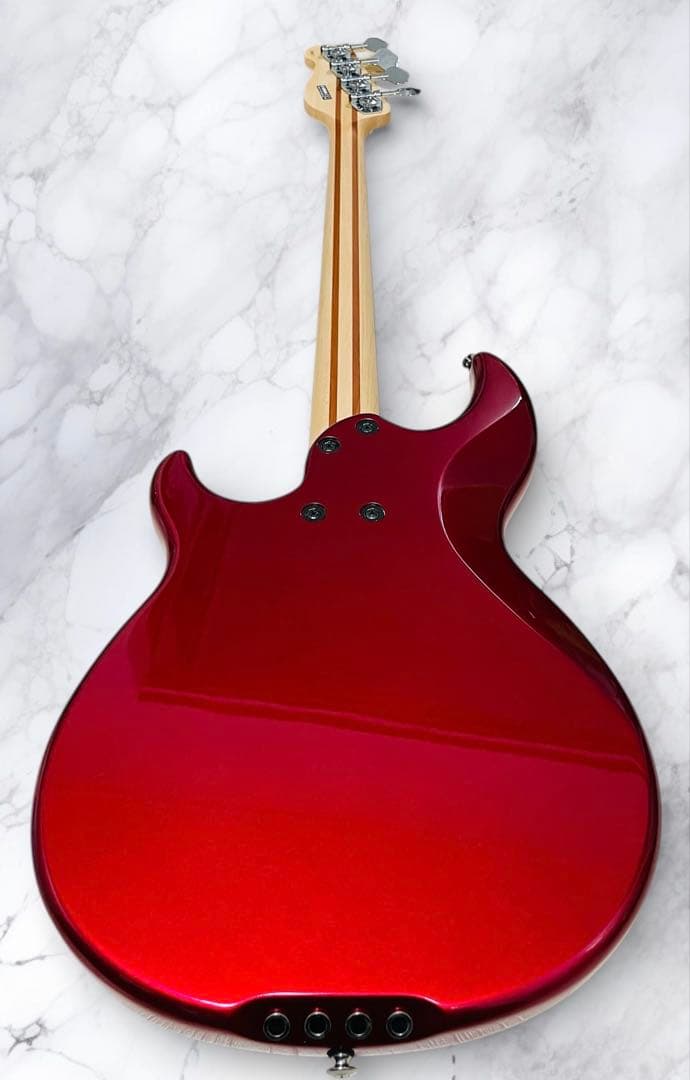 （新品同様）YAMAHA BB424X エレキベース レッドメタリック色