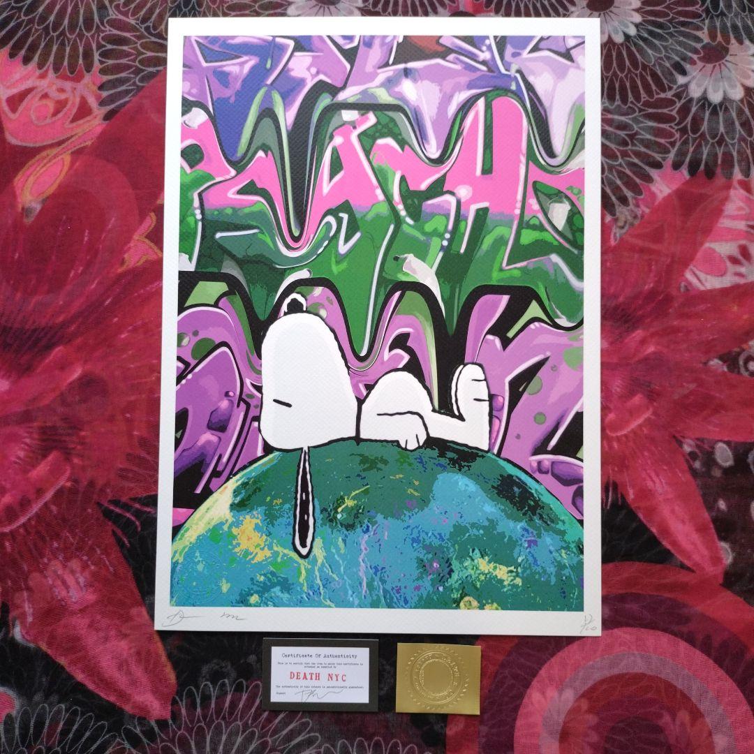 death nyc 世界限定100枚　スヌーピー