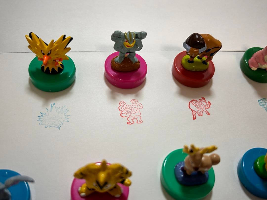 ポケモン スタンプ フィギュア ハンコ ミニフィギュア