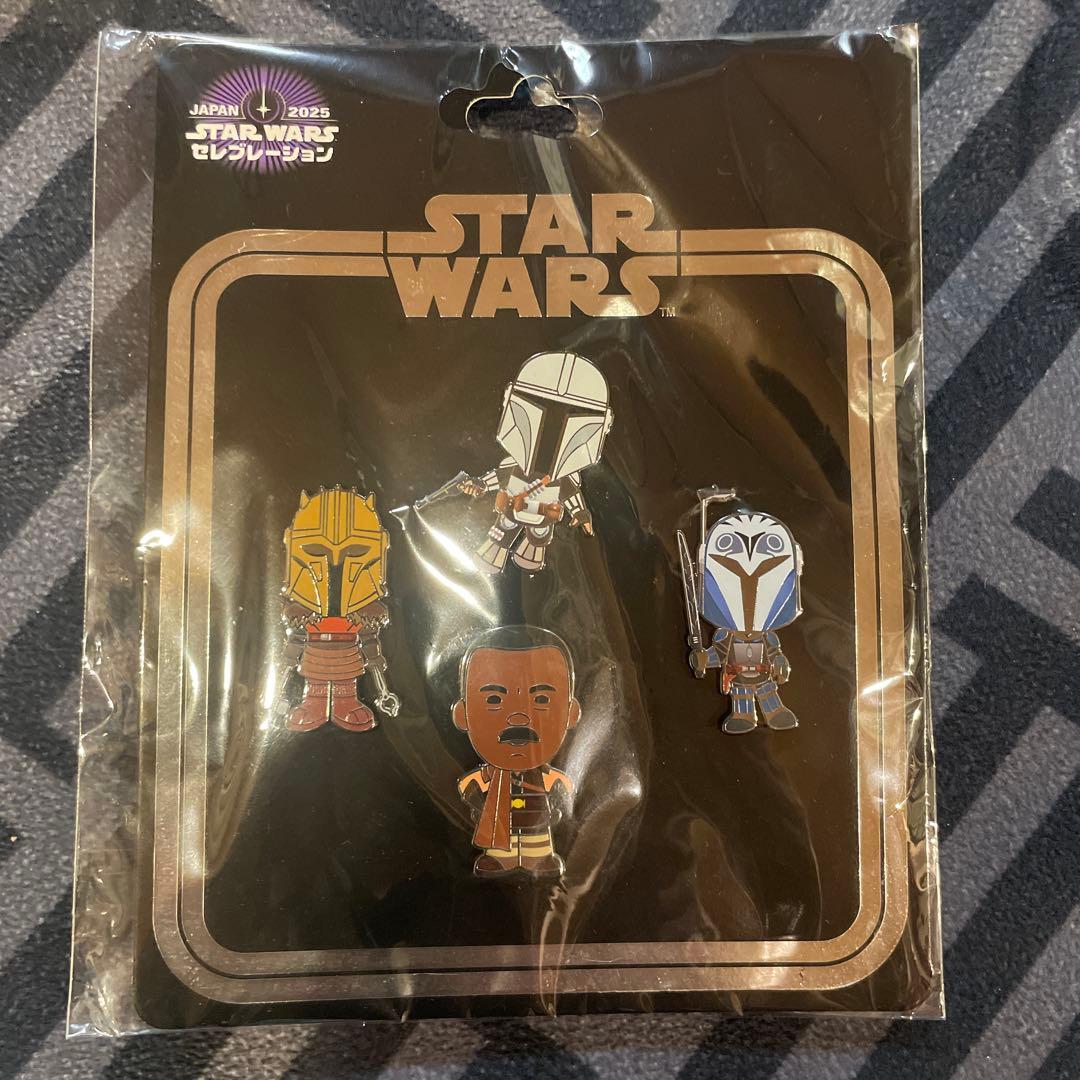 スターウォーズセレブレーション　2025 限定　マンダロリアン　ピンバッジ