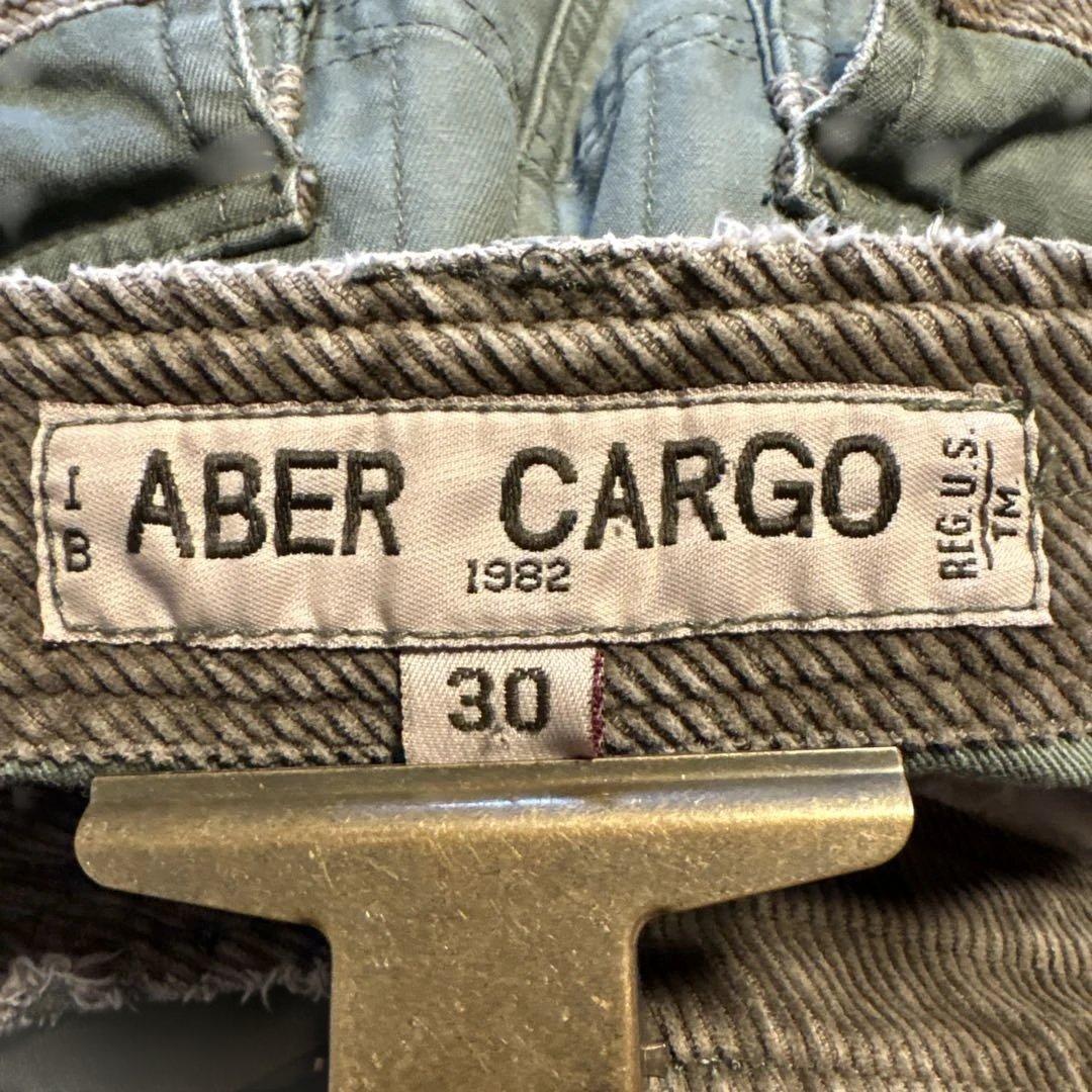 アバクロ　ABER CARGO ミリタリーカーゴパンツ　サイズ30