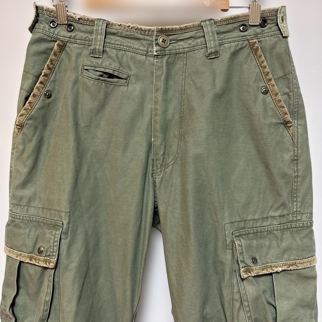 アバクロ　ABER CARGO ミリタリーカーゴパンツ　サイズ30