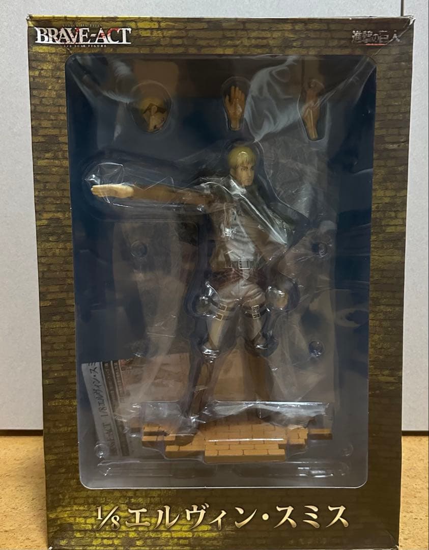 進撃の巨人　フィギュア　BRAVE-ACT 1/8 エルヴィン・スミス