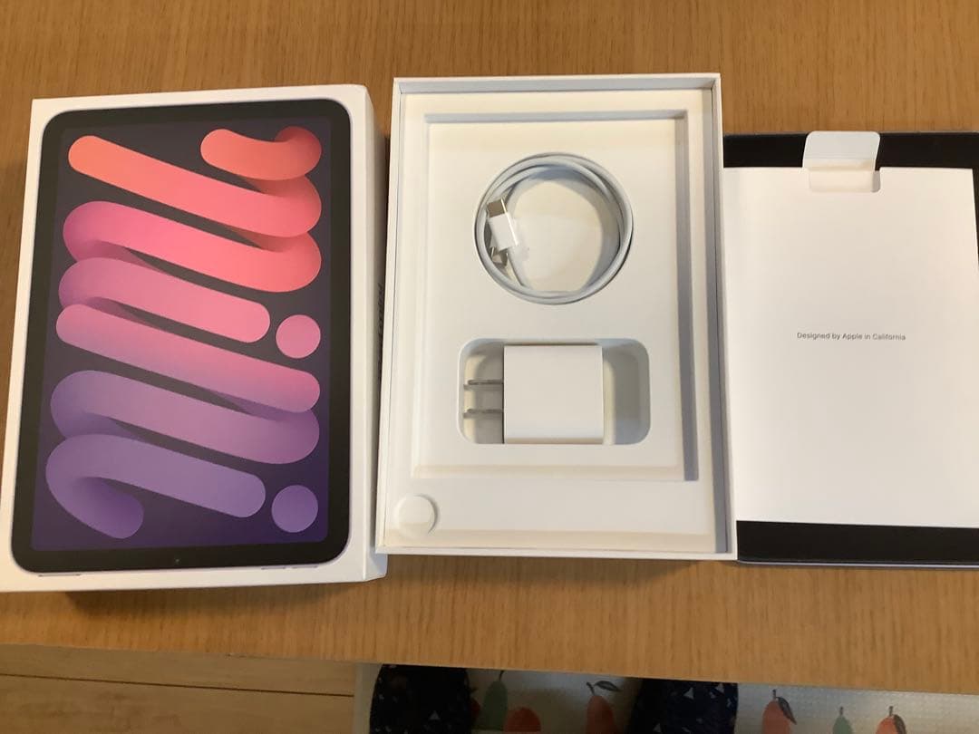 Apple iPad mini 6 タブレット(Wi-Fi モデル)パープル