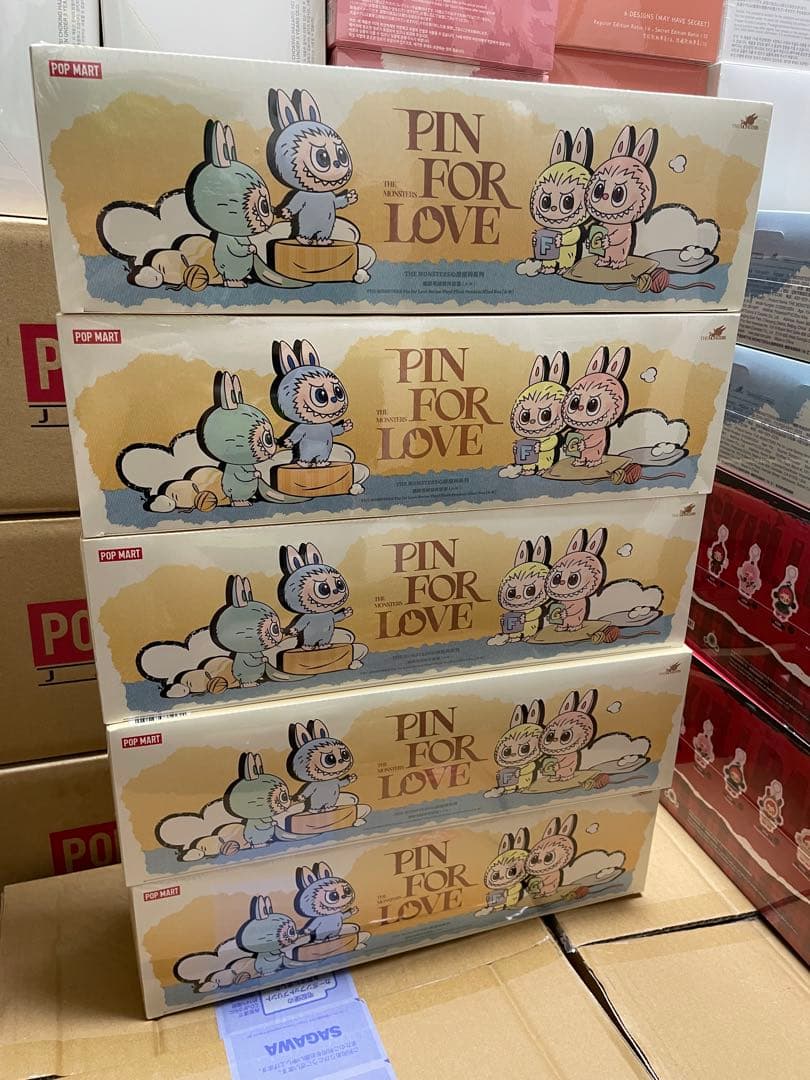 ピン フォー ラブ シリーズ ぬいぐるみ ペンダント A-M