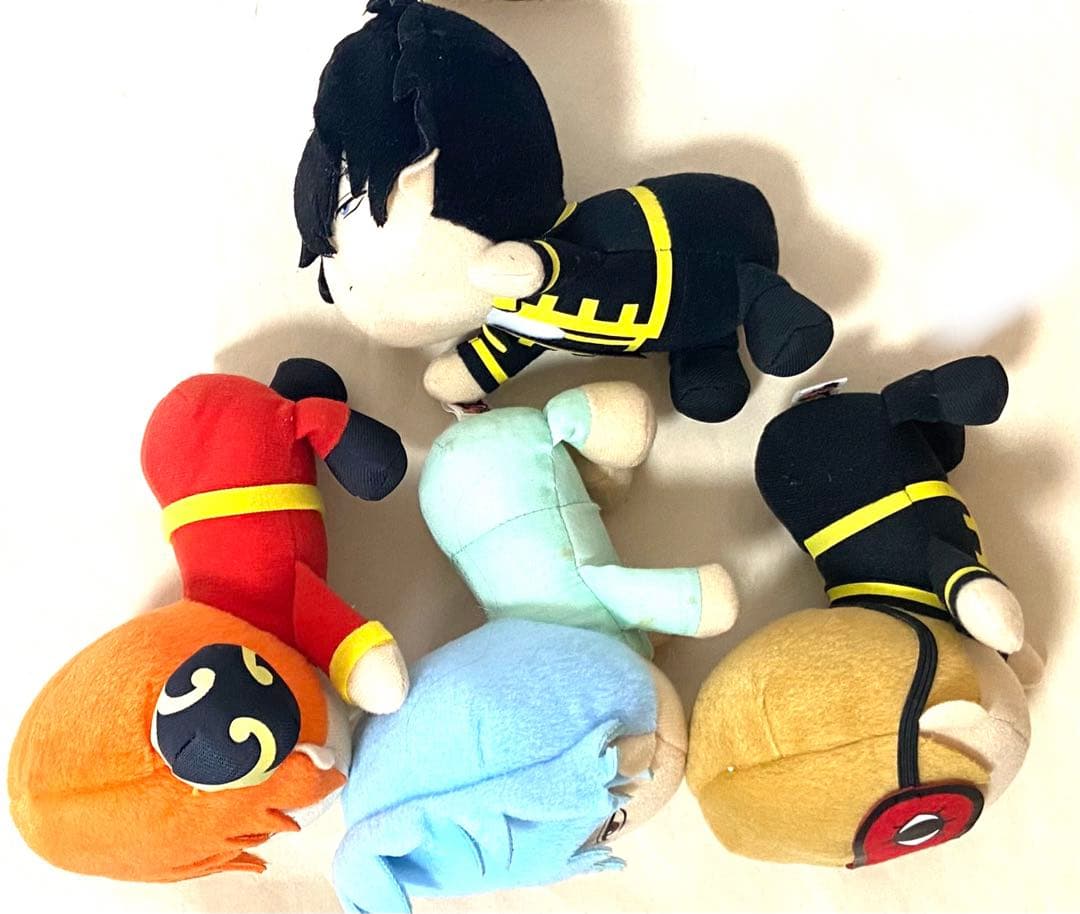 銀魂 うたた寝ぬいぐるみ マスコット ローソン 銀時土方沖田神楽 DXフィギュア