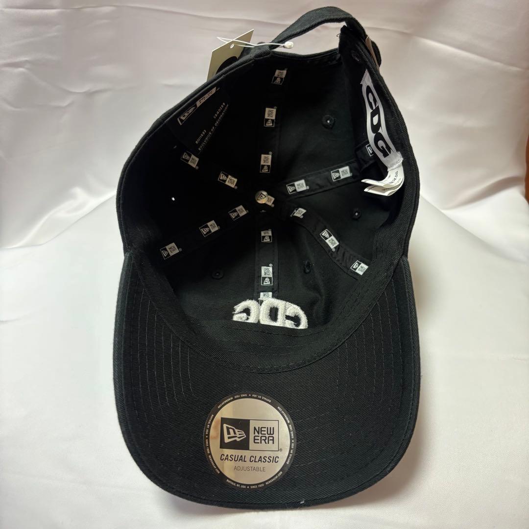 コムデギャルソンCDG ブラックキャップ NEW ERA