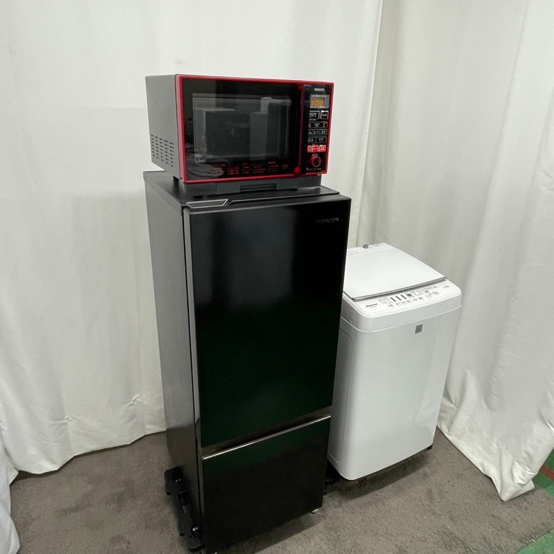★240　冷蔵庫　洗濯機　オーブンレンジ　家電セット　一人暮らし　設置無料　安い