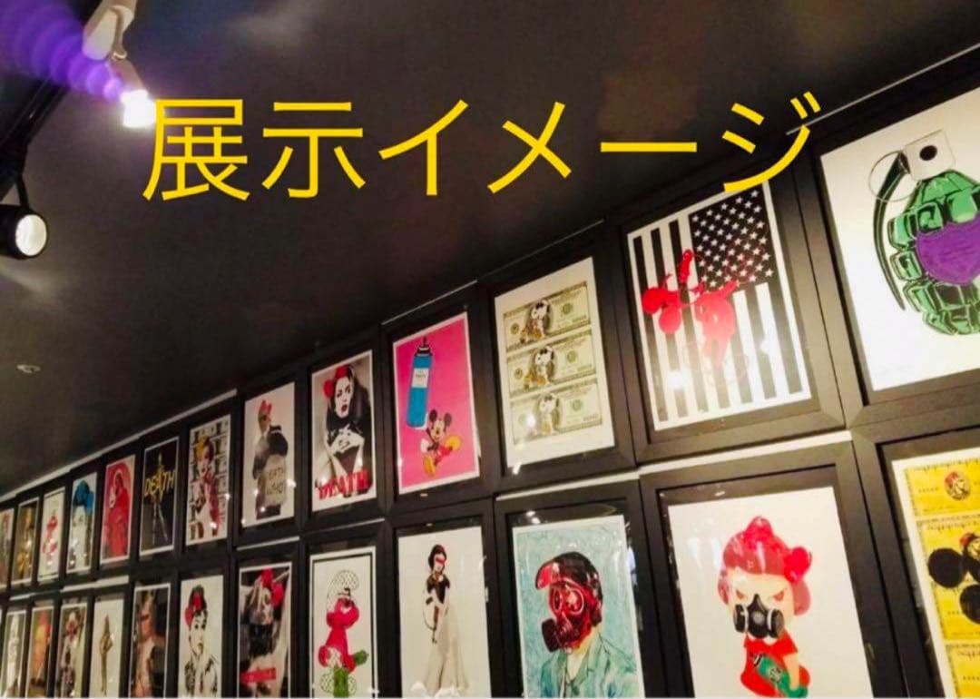 最新入荷限定品！正規品DEATHNYC 世界限定100枚 バンクシー カウズ