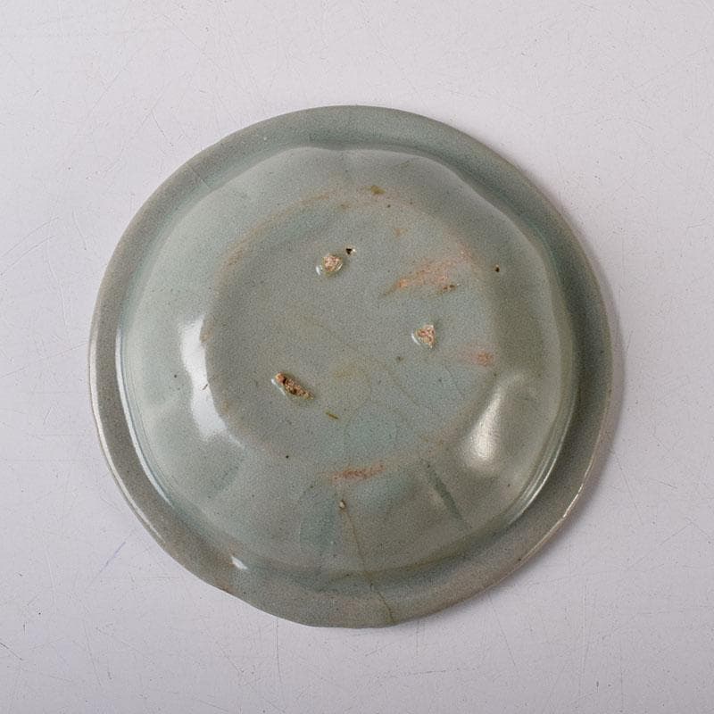 中国　龍泉窯　粉青釉　小皿　小鉢　古玩器　C　R8467