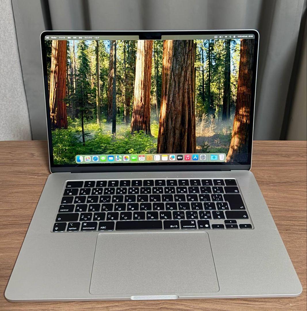 MacBook Air M4 メモリ16GB/SSD512GB 15インチ