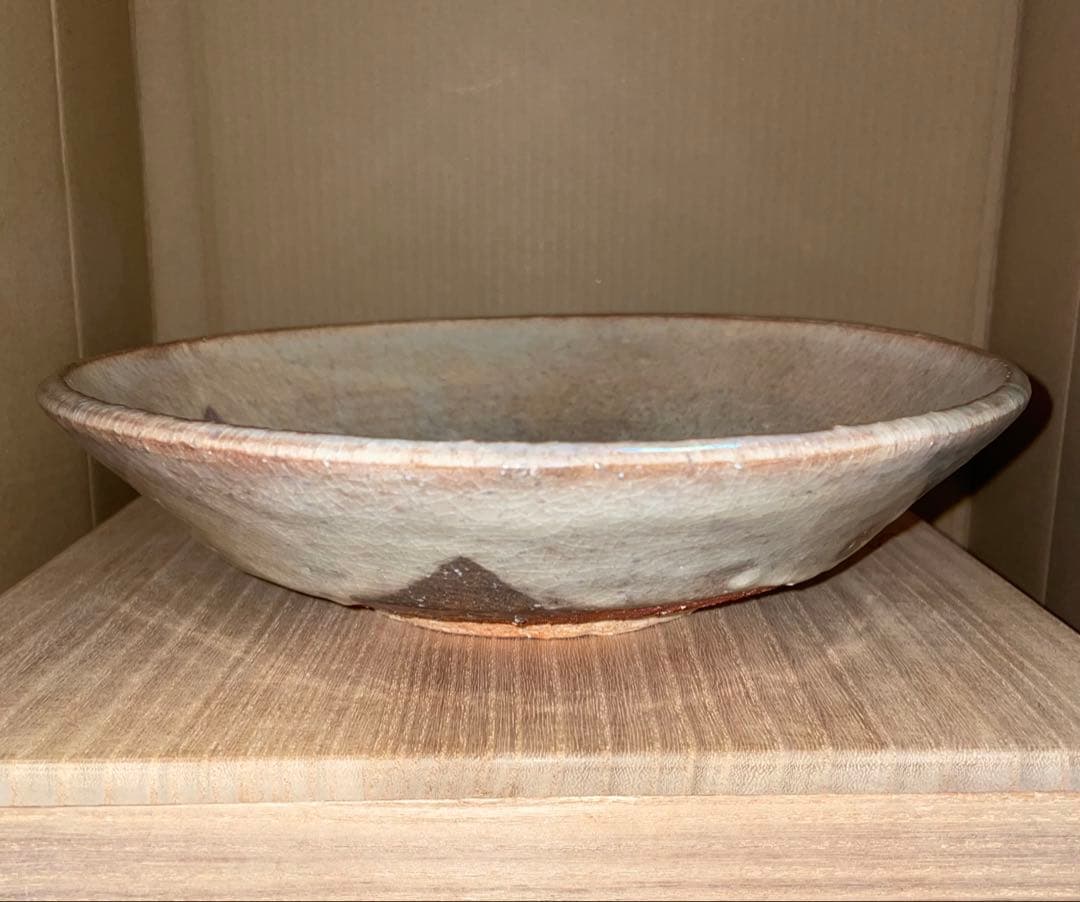 波多野善蔵 萩焼 共箱 栞2種