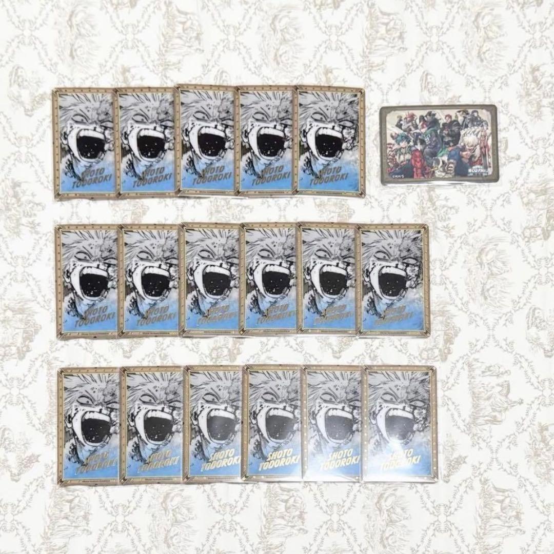 ヒロアカ 轟焦凍 クリカ ステッカー 18点セット