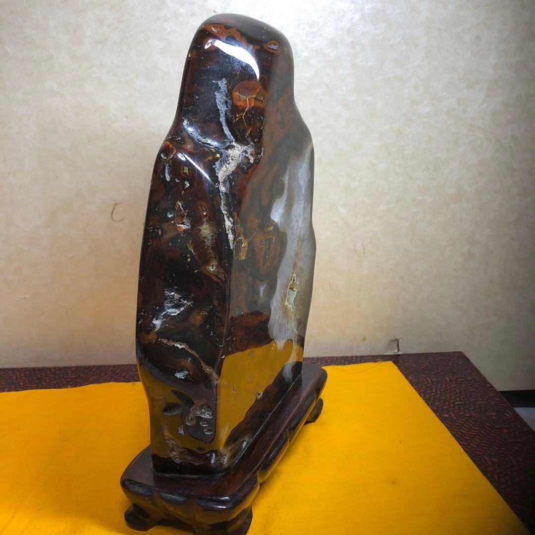 赤瑪瑙 4.5kg メノウ 原石 鑑賞石 自然石