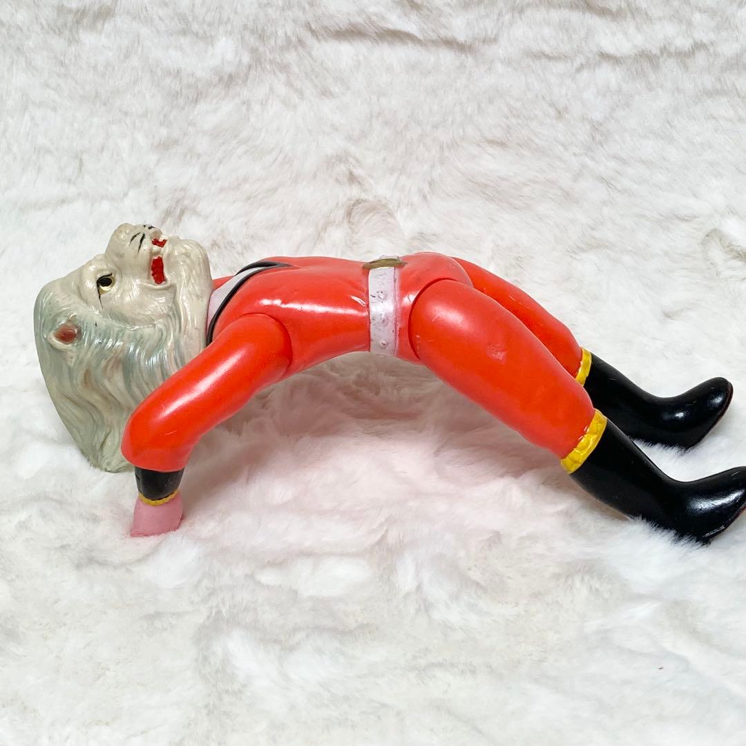 無版権 怪傑ライオン丸 ソフビ フィギュア 当時物 パチソフビ