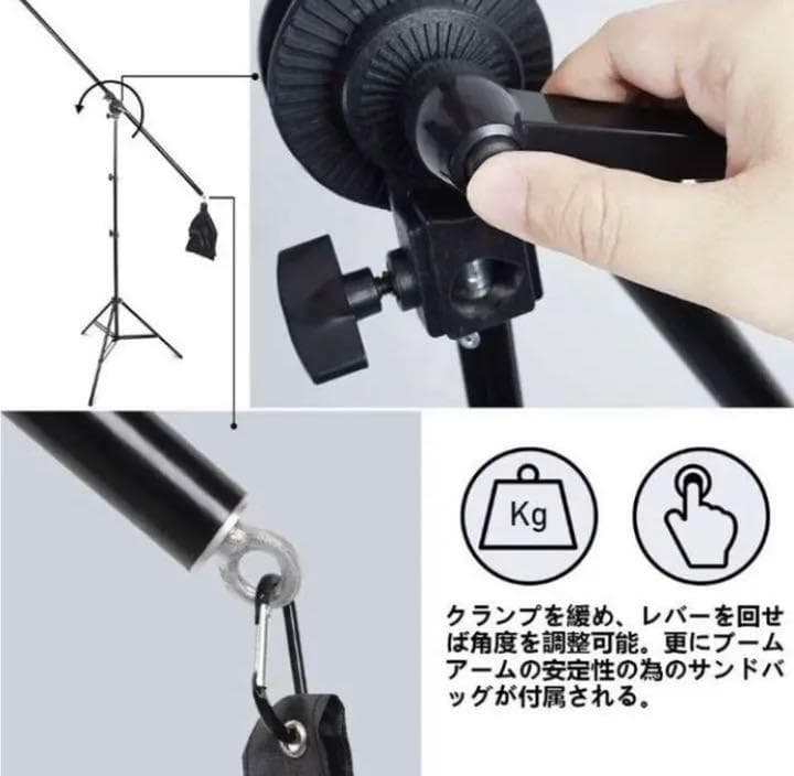 ❤テレビの収録現場でも使われる本格的な豪華フルセット❤写真動画撮影照明セット