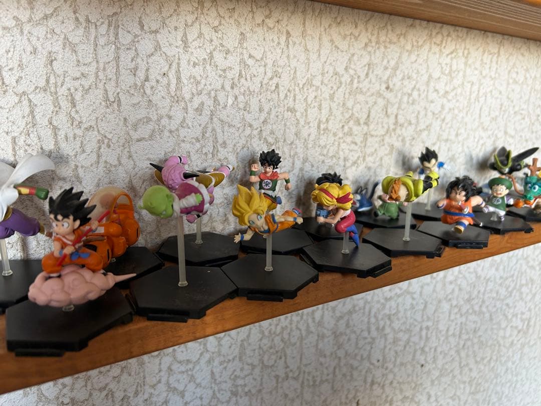 ドラゴンボール 背景紙フィギュアセット24セット　破損あり