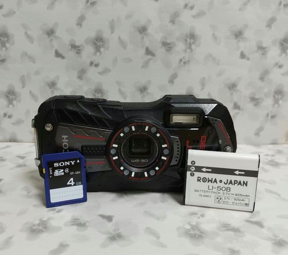 【RN97】RICOH WG-30 デジカメ 本体