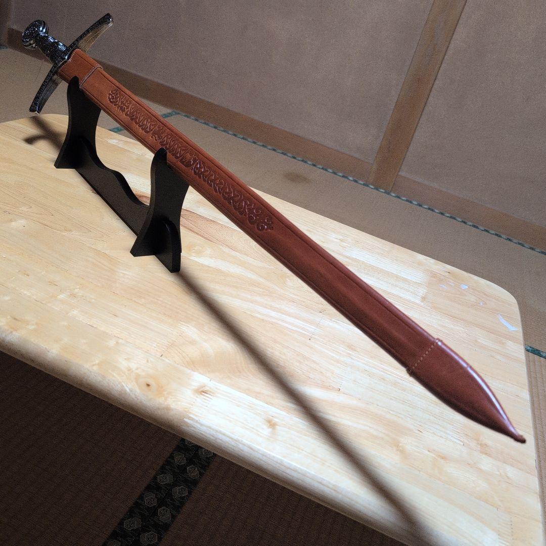 Denix 西洋剣 『模造刀』 メディーバル・ソード ✰本牛革鞘✰