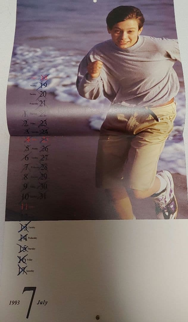 エドワード・ファーロング カレンダー