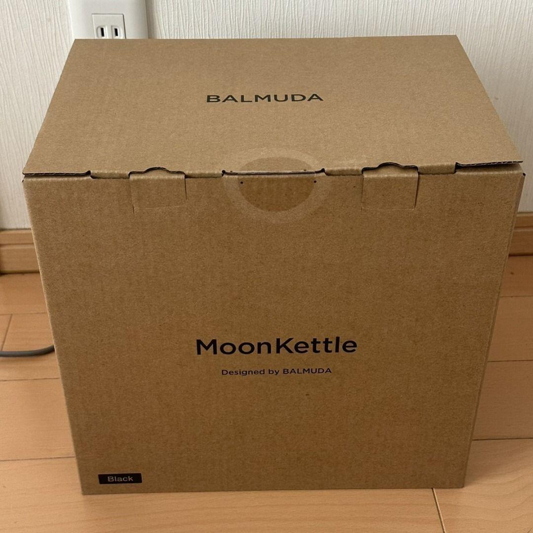 新品 BALMUDA ムーンケトル【KPT02JP-BK】0.9L 電気ケトル