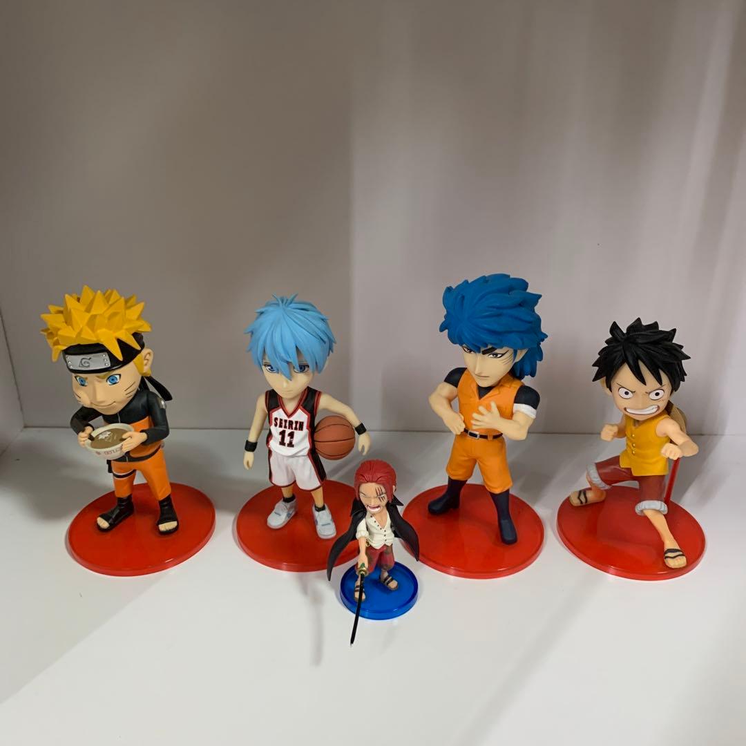 ジャンプ　メガ　ワーコレ　当選品　ルフィ　黒子　トリコ　ナルト