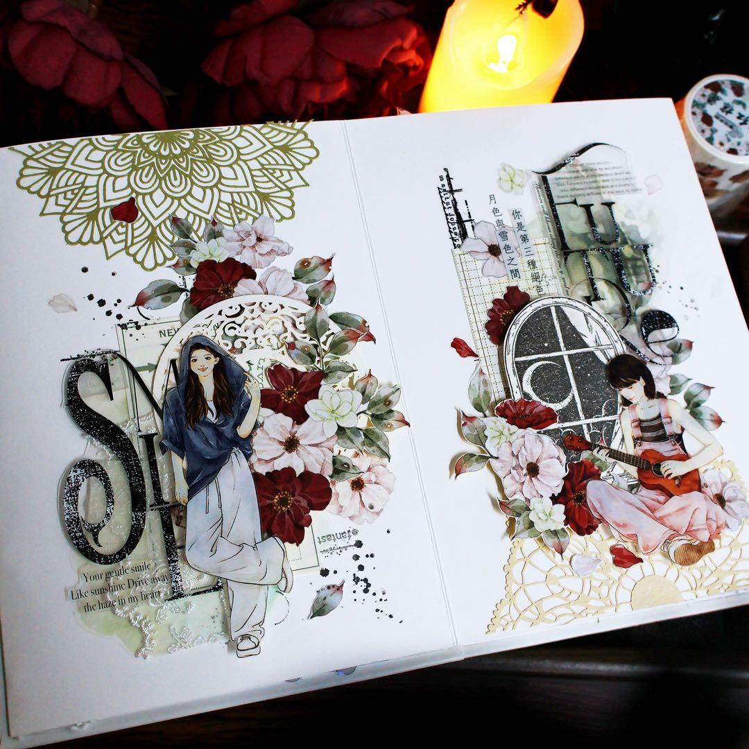 繁花文创《威廉文字》海外マスキングテープ　マステ 【2665】