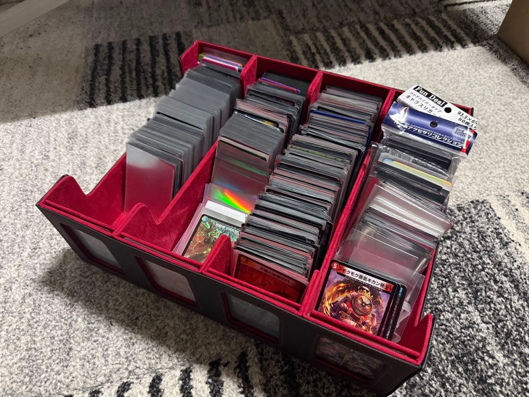 デュエマ　引退品　ケースも丸ごと