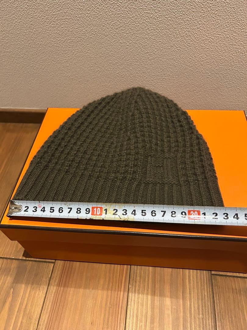 最終値下げ　エルメスHERMES カシミヤ　ニットキャップ