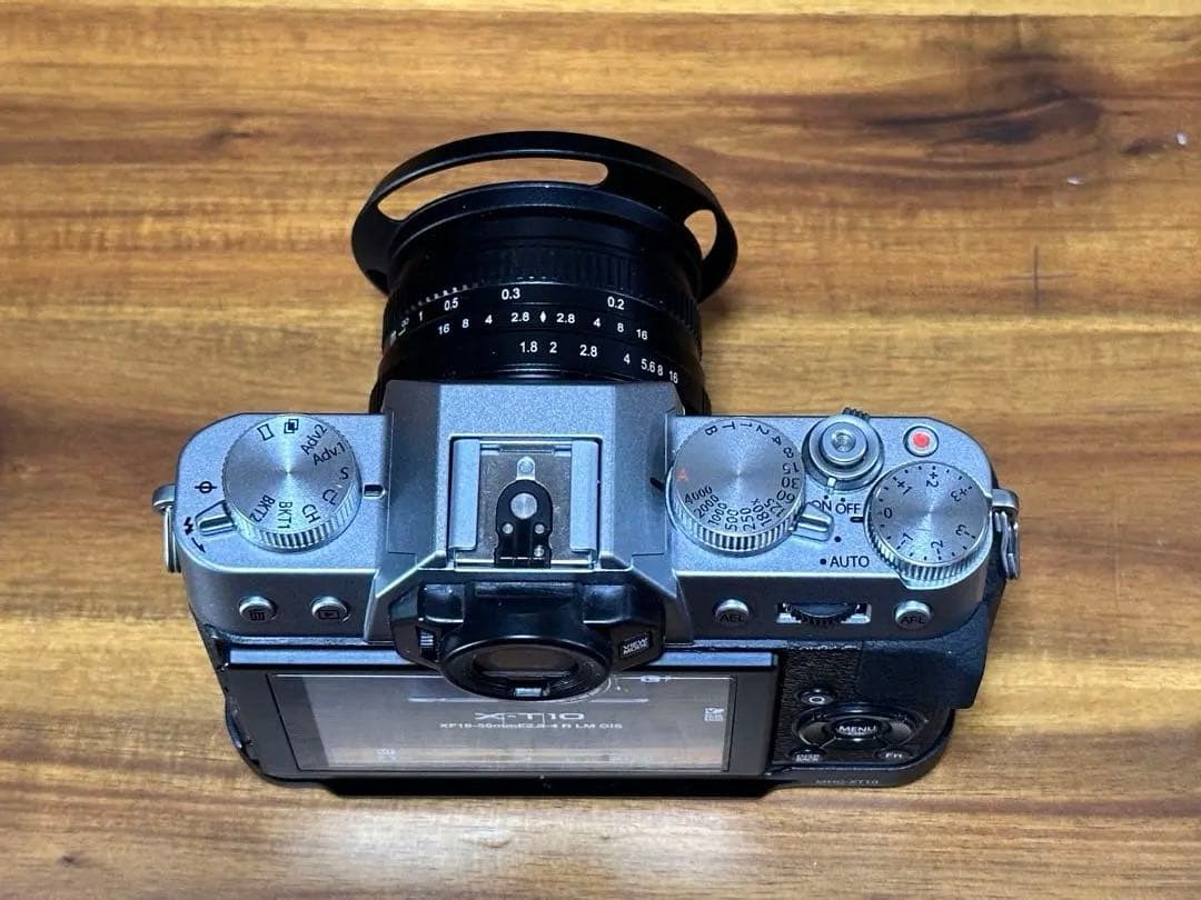 FUJIFILM X-T10 ＋マニュアルレンズ＋ハンドグリップ＋バッテリー3個