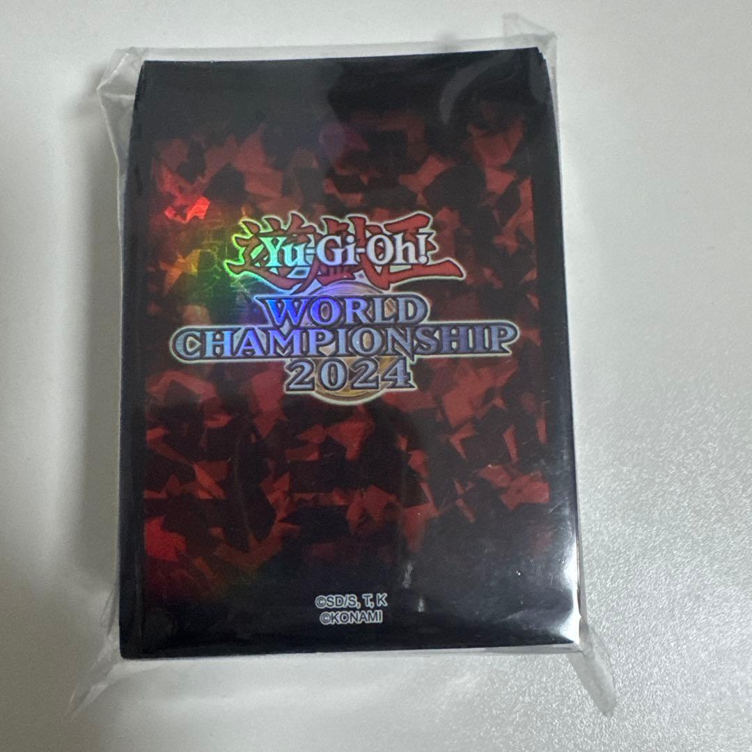 遊戯王 WCS2024 スリーブ 未開封 赤　yu-gi-oh 100枚
