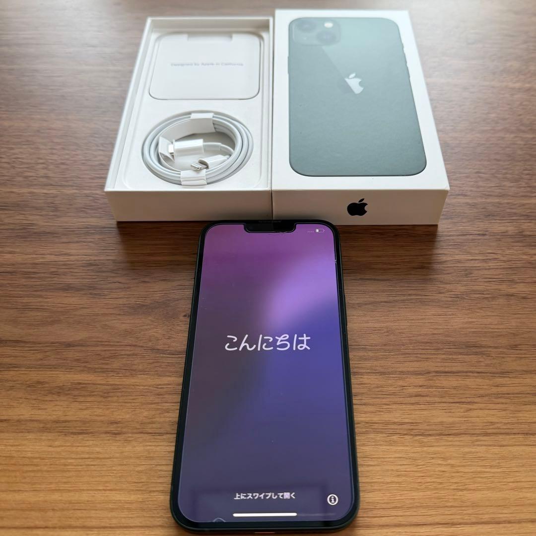 iPhone13 グリーン