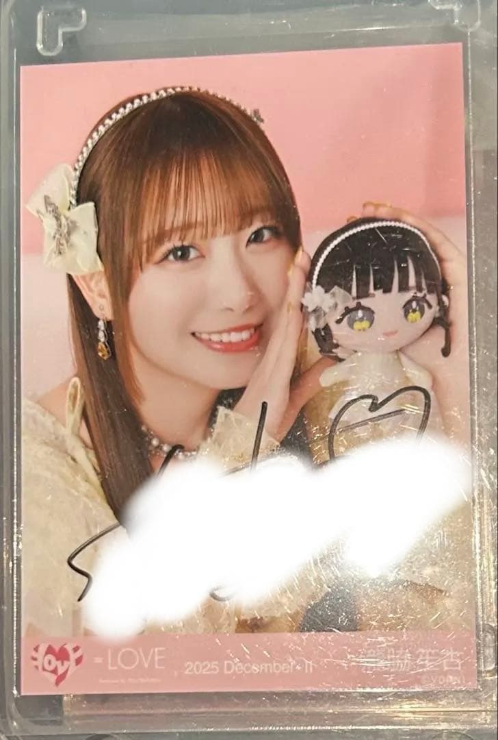 イコラブ 生写真　瀧脇笙古　直筆モーリーファンタジー