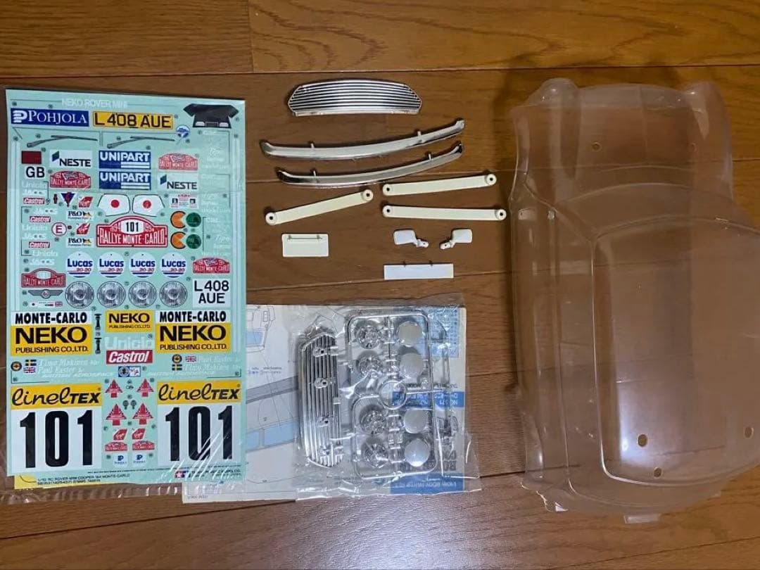 ま*ず様 タミヤ　ミニクーパー　モンテカルロ　ラリー　ボディ