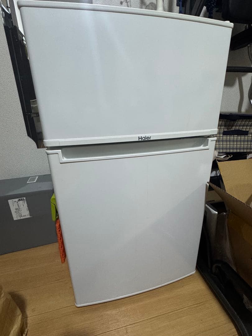 Haier 冷蔵庫 85L 2ドア JR-N858 2017年製 洗浄済み