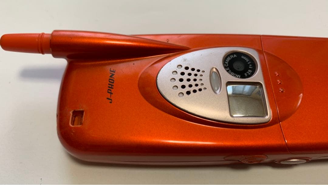J-phone J-T06 東芝 TOSHIBA トロピカルオレンジ ジャンク品