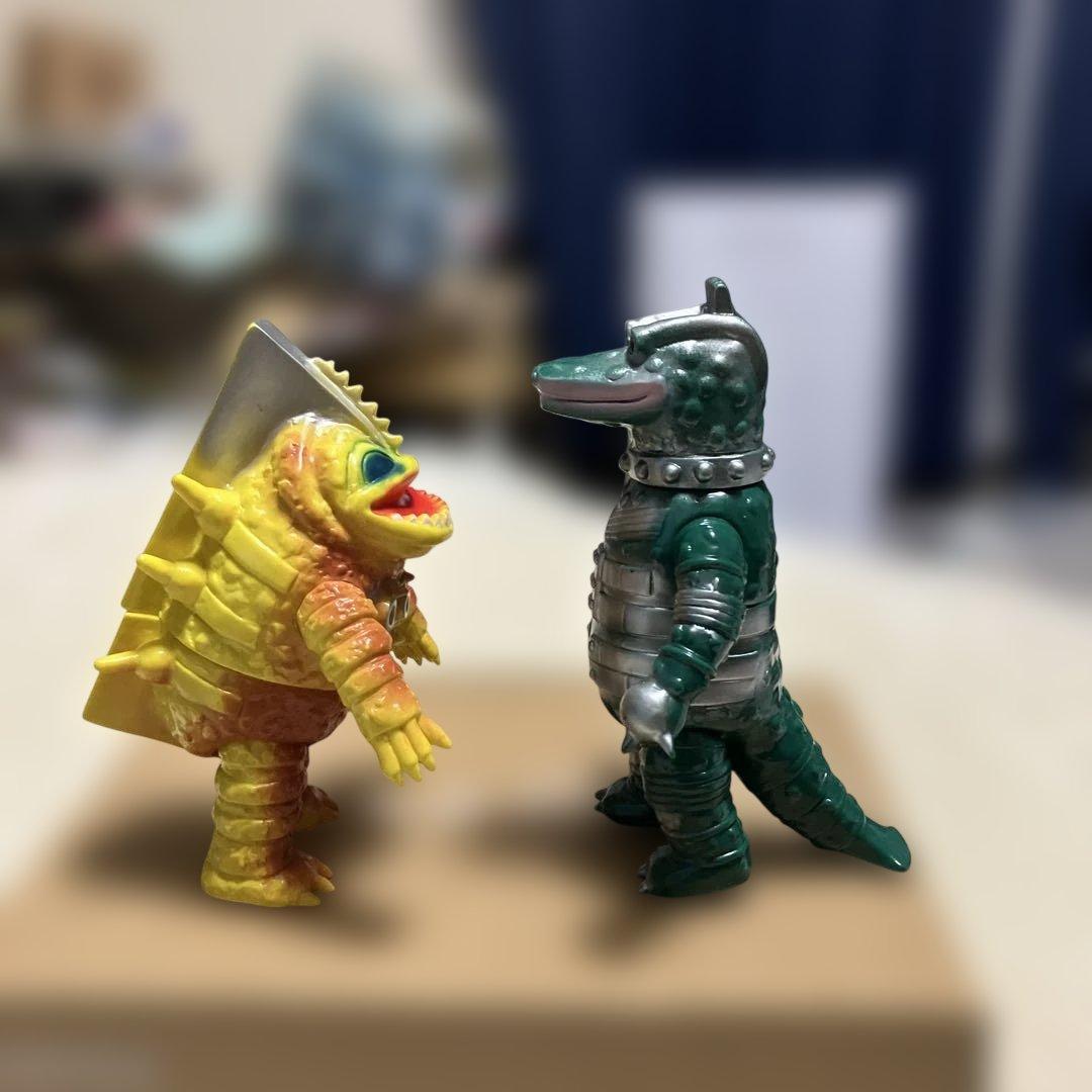 キャプテンウルトラ　ビニパラベビー　バクトン 1999&改造バンデラー2000