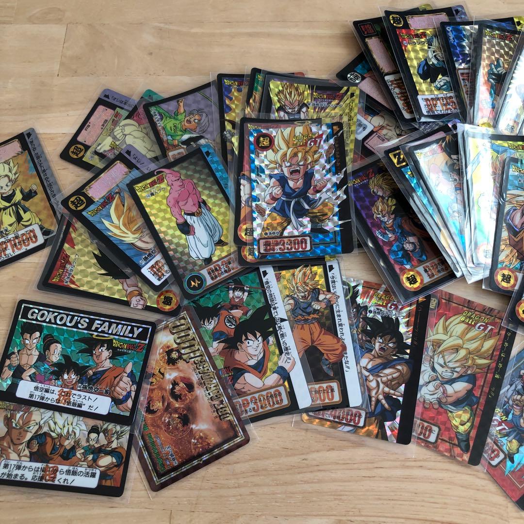 ドラゴンボールZ GT カードダス キラ 43枚セット♪