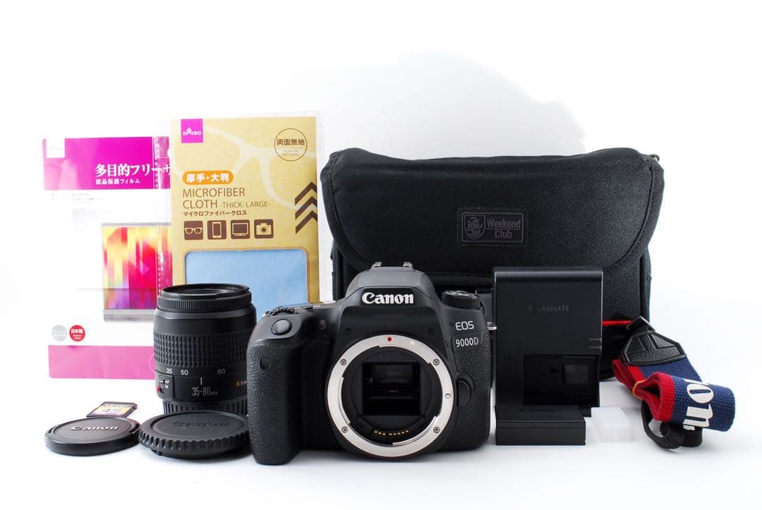 デジタル一眼レフカメラ　Canon EOS 9000D 標準レンズセット