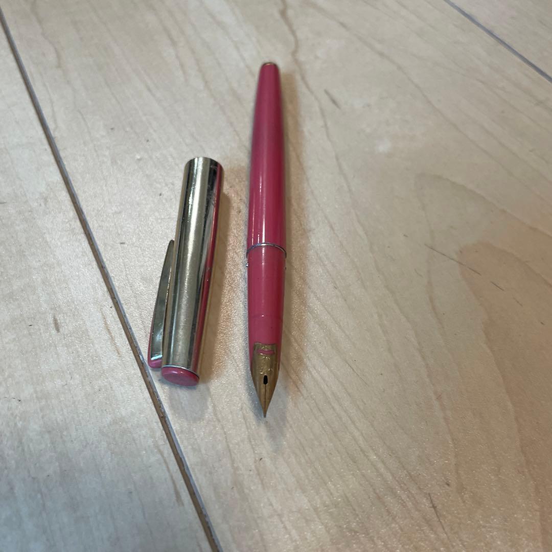 14K SAILOR &14K PLATINUM 万年筆ヴィンテージレトロ 。0