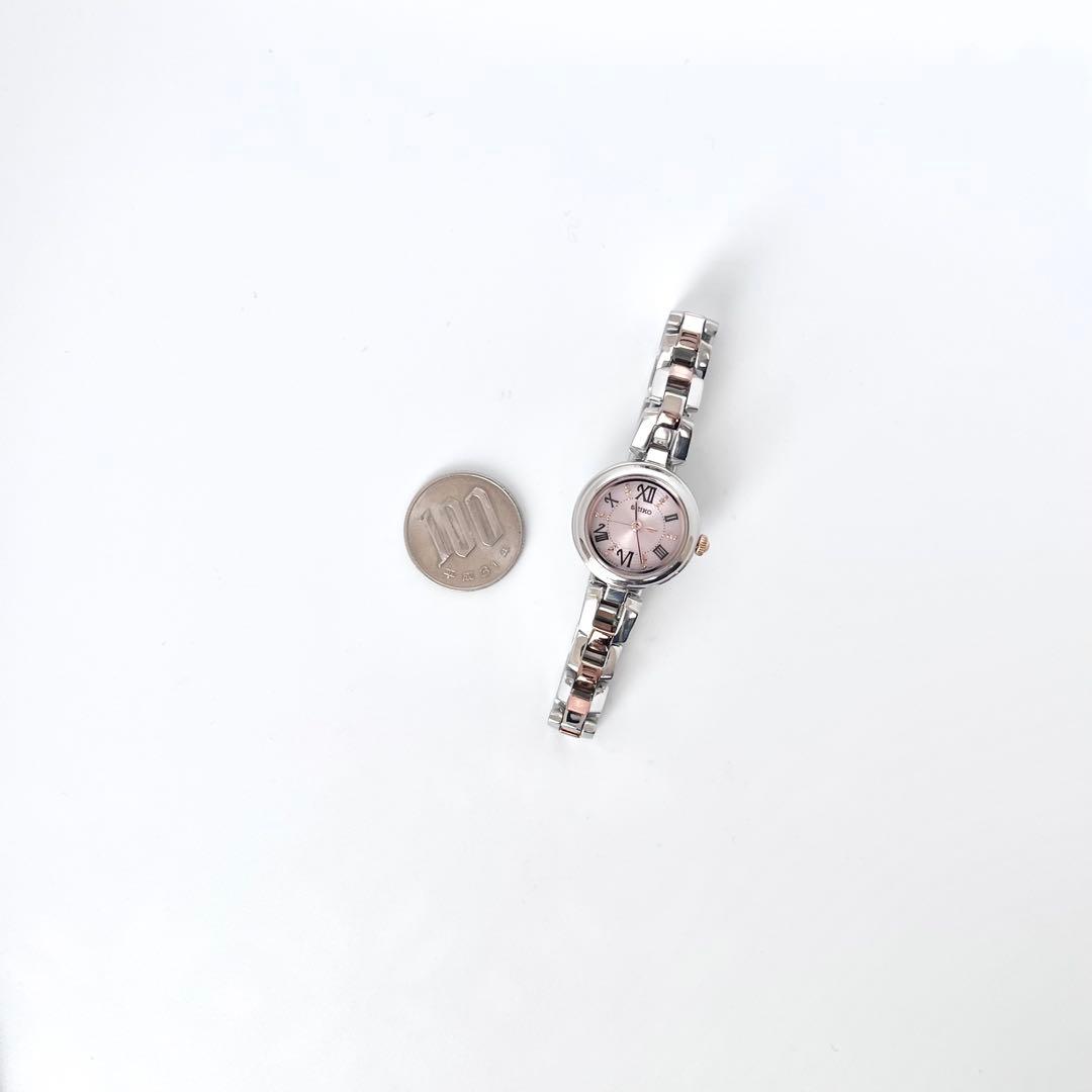 セイコー SEIKO レディース 腕時計 稼働 ソーラー 磨き済み s2084