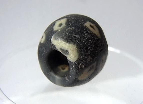 ★C0502★古代 (06) ガラスビーズ とんぼ玉 イスラム モザイク眼