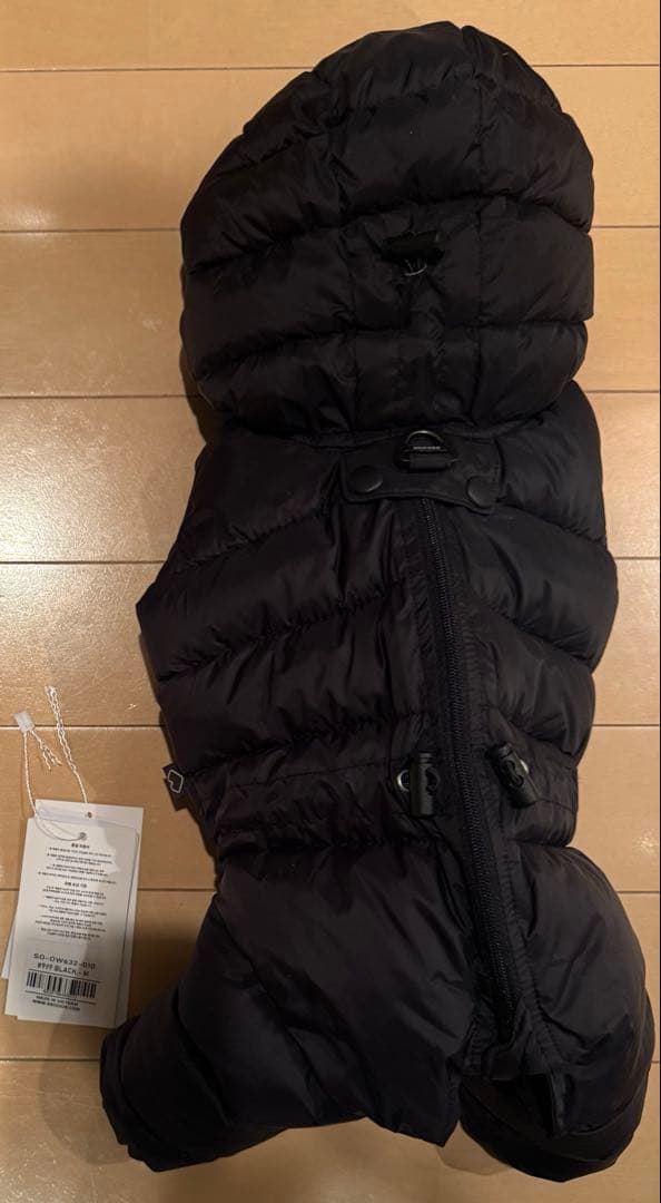 SSOOOK ダウンカバーオール2 176 ブラック Ｍ