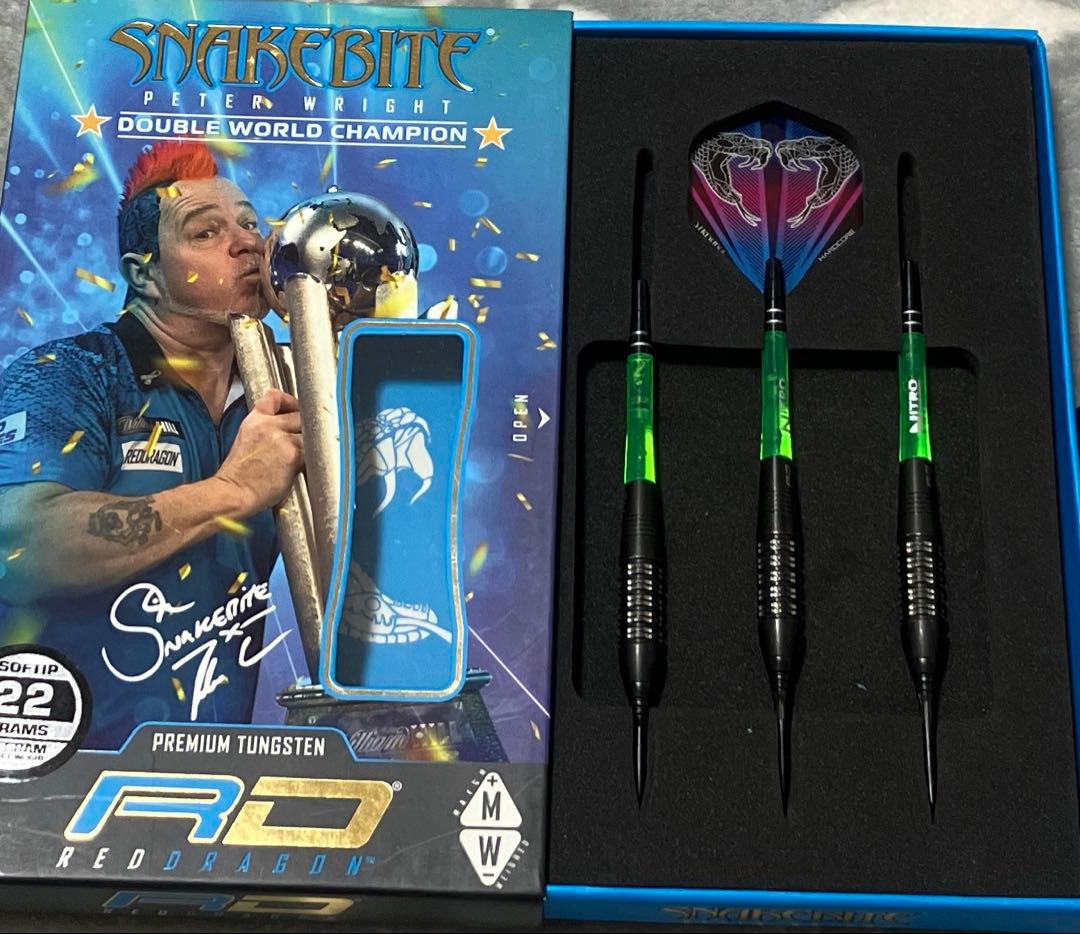 Red Dragon Peter Wright Snakebite ダーツバレル