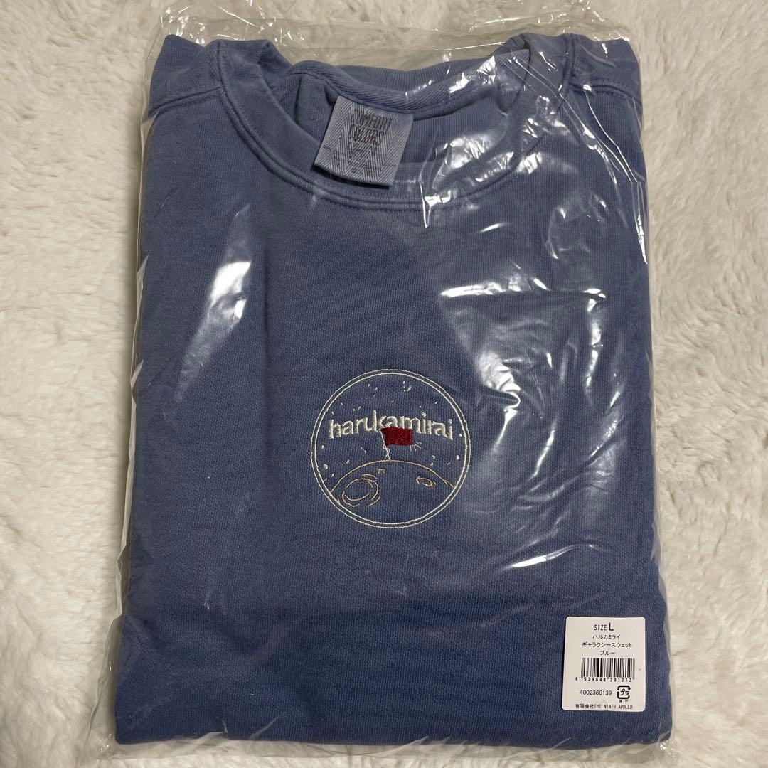 ハルカミライ　ギャラクシースウェット　Lサイズ　ブルー